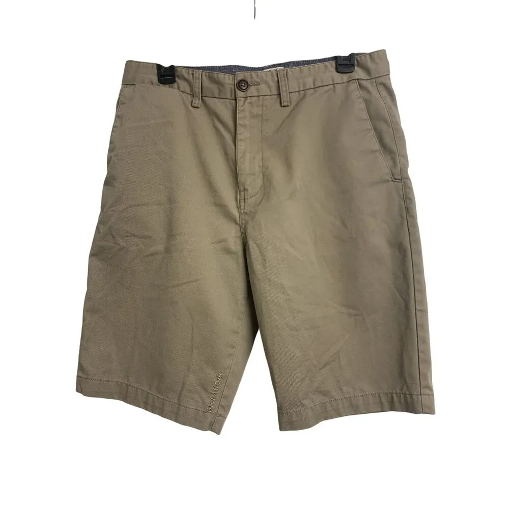 Billabong 32 Cargo Y2K‎ Minimalist Classic Casual Tan Shorts